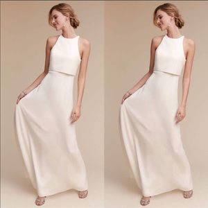 BHLDN x JILL JILL STUART Iva Crepe Maxi…